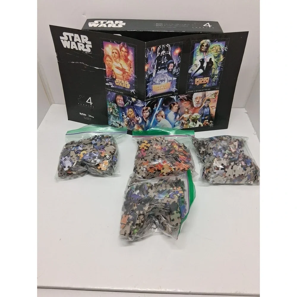 Buffalo Games 4-in-1 Star Wars Multipack Puzzle Collector's Edition Pieces